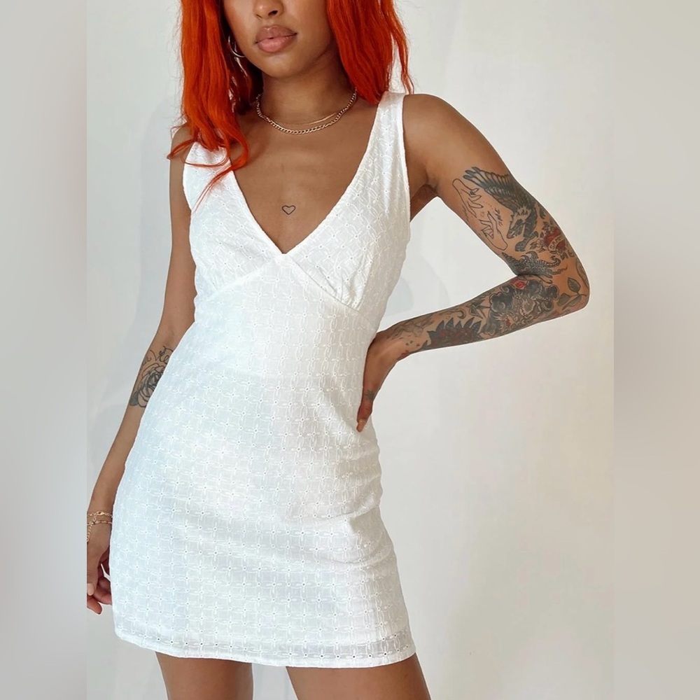 Princess Polly White Mini Dress